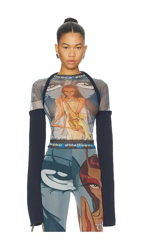 Mesh Hybrid Longsleeve
