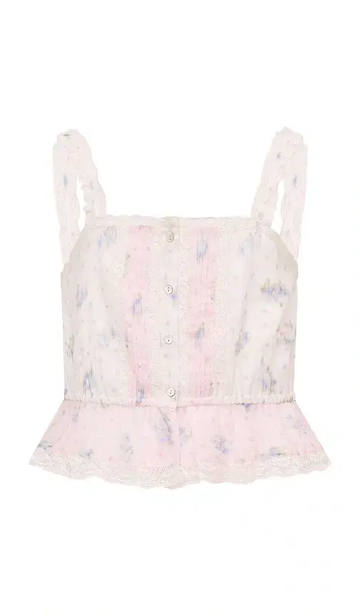 LoveShackFancy Tween Jessamine Top