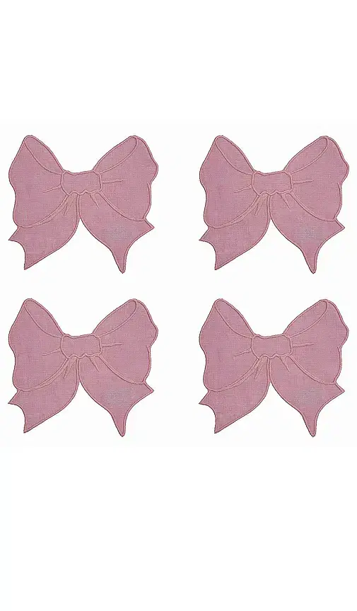 Chefanie Bow Cocktail Napkins Set Of 4