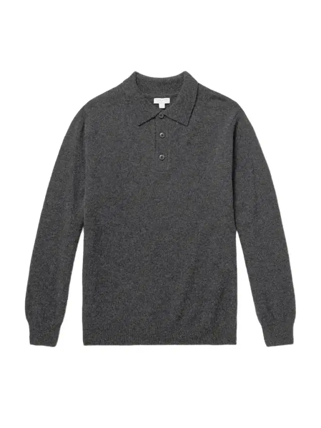 Wool Polo Shirt - Men