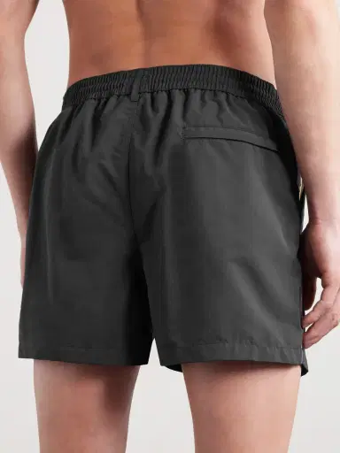 Paul Smith Straight-Leg Short-Length Recycled Swim Shorts - Men | Thumbnail 3 Paul Smith Straight-Leg Short-Length Recycled Swim Shorts - Men | Thumbnail 3