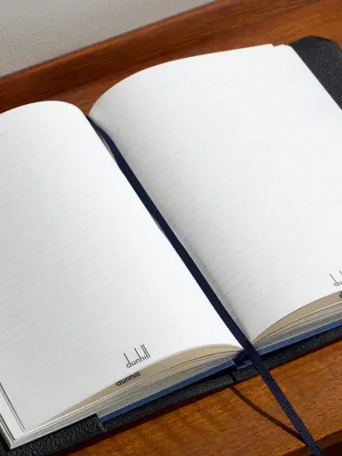 dunhill Century Logo-Debossed Full-Grain Leather Notebook - Men | Thumbnail 3 dunhill Century Logo-Debossed Full-Grain Leather Notebook - Men | Thumbnail 3