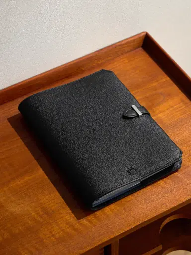 dunhill Century Logo-Debossed Full-Grain Leather Notebook - Men | Thumbnail 1 dunhill Century Logo-Debossed Full-Grain Leather Notebook - Men | Thumbnail 1