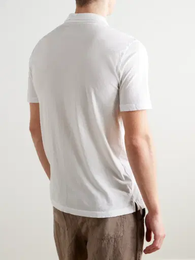 Hartford Cotton-Jersey Polo Shirt - Men | Thumbnail 4 Hartford Cotton-Jersey Polo Shirt - Men | Thumbnail 4