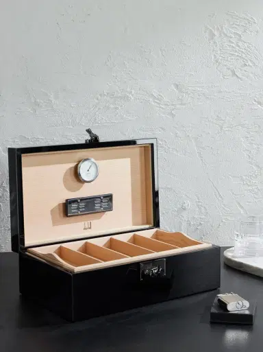 dunhill Lacquered Wood Cigar Humidor - Men | Thumbnail 2
