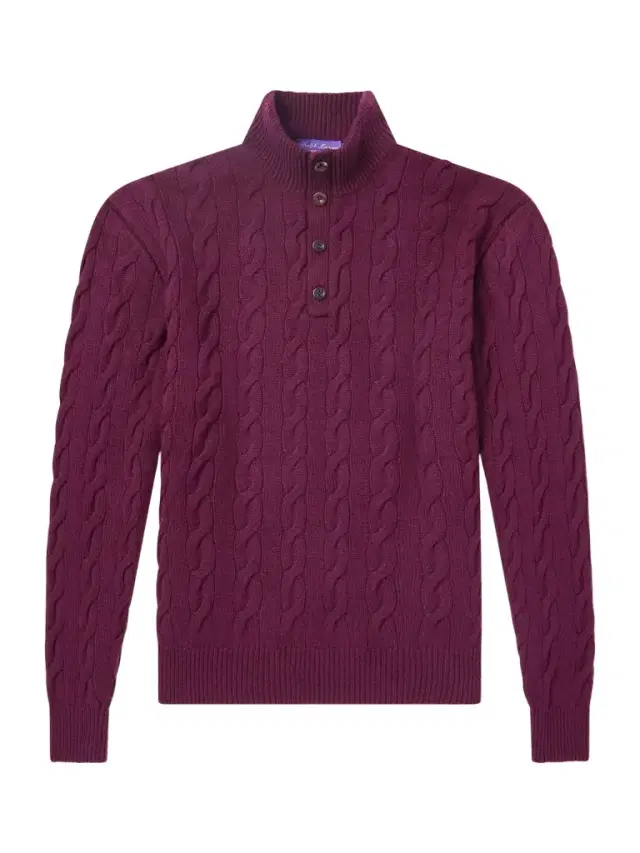 Cable-Knit Cashmere Sweater - Men