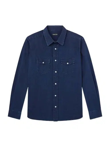 Tom Ford Denim Shirt - Men | Thumbnail 1 Tom Ford Denim Shirt - Men | Thumbnail 1