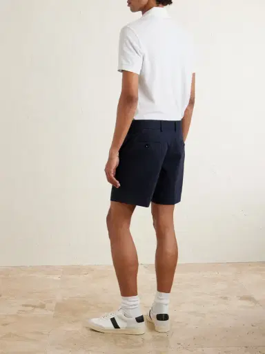 Tom Ford Straight-Leg Brushed Cotton-Drill Shorts - Men | Thumbnail 4