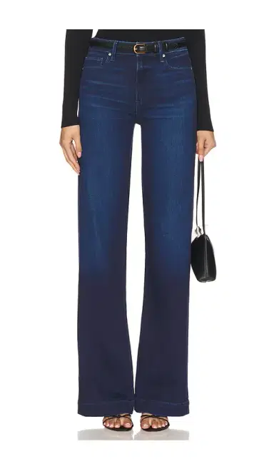 PAIGE Leena Petite Wide Leg Jeans | Thumbnail 1 PAIGE Leena Petite Wide Leg Jeans | Thumbnail 1
