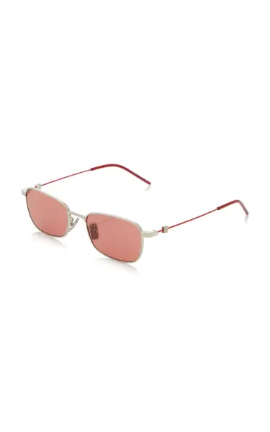 Givenchy Speed Square-Frame Metal Sunglasses | Thumbnail 4