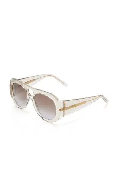 Givenchy Bold Aviator-Frame Acetate Sunglasses | Thumbnail 3