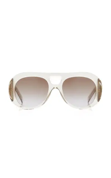 Givenchy Bold Aviator-Frame Acetate Sunglasses | Thumbnail 1