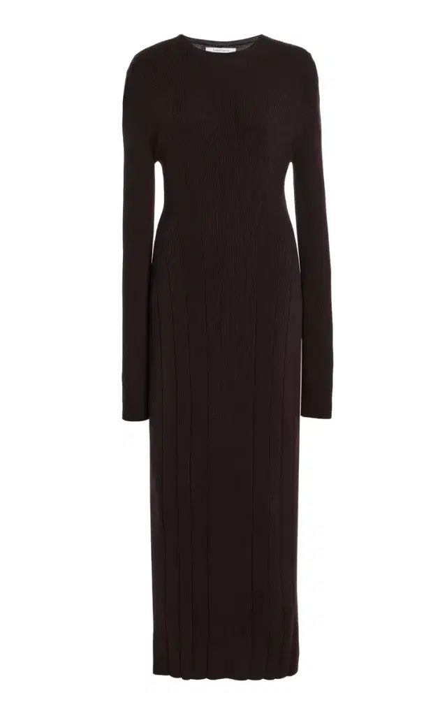 Ribbed Wool Dress