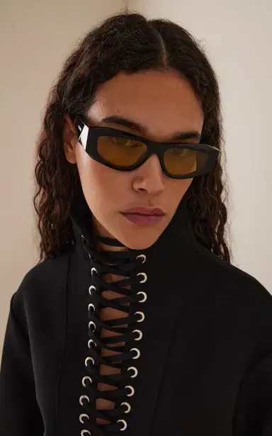 Prada Square-Frame Acetate Sunglasses | Thumbnail 2