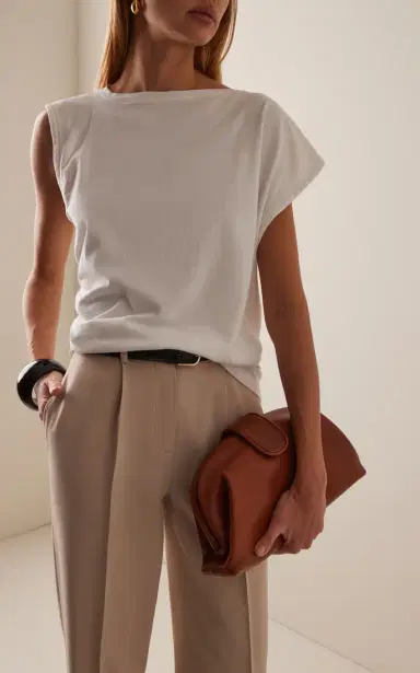 AGOLDE Beth Cotton T-Shirt | Thumbnail 3