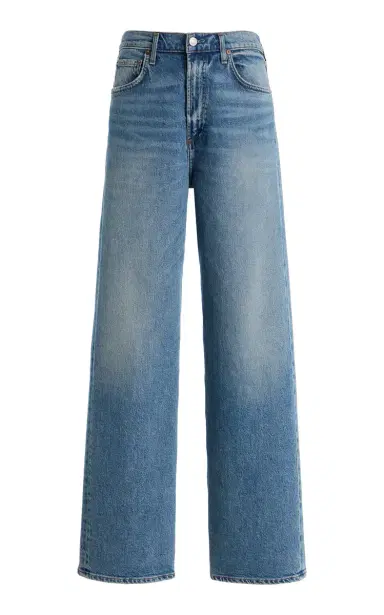 AGOLDE Ren Stretch High-Rise Wide-Leg Jeans | Thumbnail 7