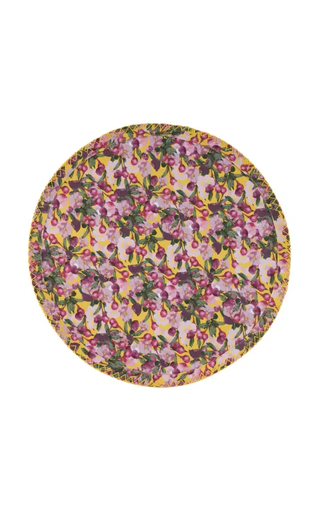 Set-of-Six Romance is Dead Cotton Placemats - Multi