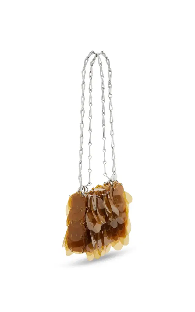 Layered Paillette Shoulder Bag