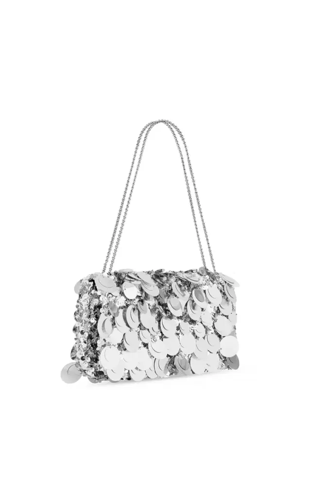 Layered Paillette Shoulder Bag