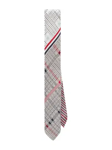 Thom Browne 5cm Silk-Jacquard Tie - Men | Thumbnail 1 Thom Browne 5cm Silk-Jacquard Tie - Men | Thumbnail 1