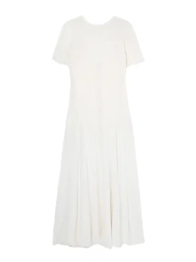 Le Havre Fringed Cotton-gauze Midi Dress