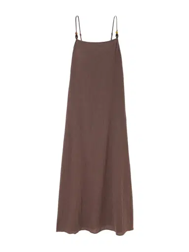 Staud Laura Bead-embellished Cotton-gauze Maxi Dress | Thumbnail 1 Staud Laura Bead-embellished Cotton-gauze Maxi Dress | Thumbnail 1