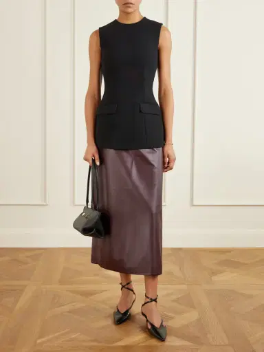 DeMellier The New York Shoulder Textured-leather Bag | Thumbnail 2
