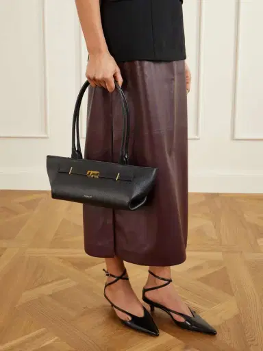 DeMellier The New York Shoulder Textured-leather Bag | Thumbnail 3