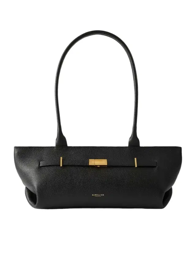 The New York Shoulder Textured-leather Bag