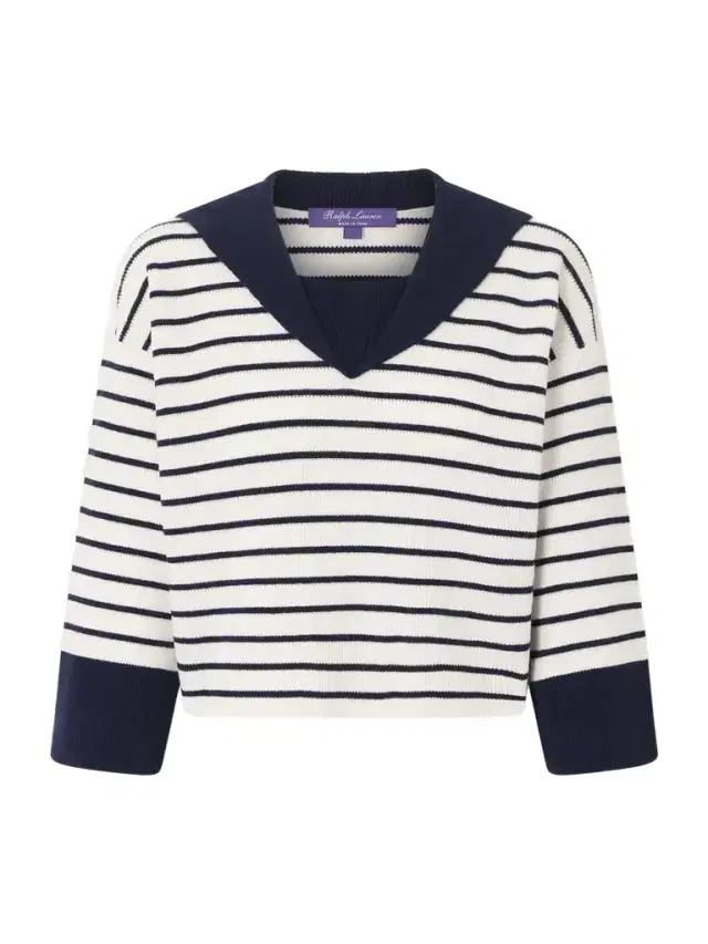 Striped Cashmere Sweater