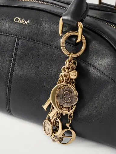 Chloé Bowling Embellished Leather Shoulder Bag | Thumbnail 5 Chloé Bowling Embellished Leather Shoulder Bag | Thumbnail 5