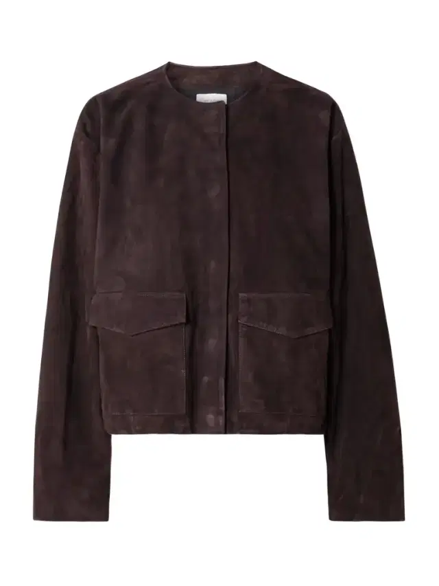 Utility Cocoon Suede Jacket