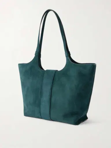 Roger Vivier Belle Vivier Medium Buckled Suede Tote | Thumbnail 4 Roger Vivier Belle Vivier Medium Buckled Suede Tote | Thumbnail 4
