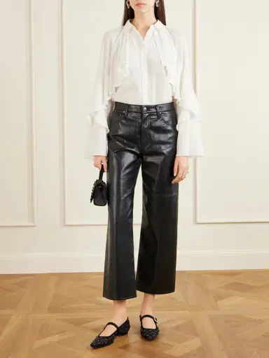 Roger Vivier Pilgrim Buckle-embellished Satin Clutch | Thumbnail 2