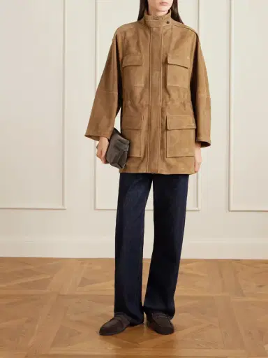 Brunello Cucinelli Suede Jacket | Thumbnail 2 Brunello Cucinelli Suede Jacket | Thumbnail 2