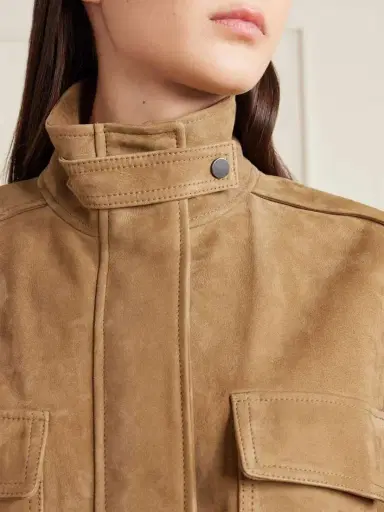 Brunello Cucinelli Suede Jacket | Thumbnail 4 Brunello Cucinelli Suede Jacket | Thumbnail 4