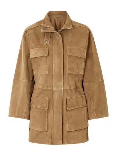 Brunello Cucinelli Suede Jacket | Thumbnail 1 Brunello Cucinelli Suede Jacket | Thumbnail 1