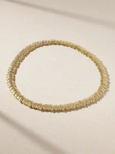Suzanne Kalan 18-karat Gold Tennis Necklace | Thumbnail 1