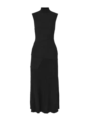 Proenza Schouler Federica Layered Ribbed-knit Midi Dress | Thumbnail 1 Proenza Schouler Federica Layered Ribbed-knit Midi Dress | Thumbnail 1