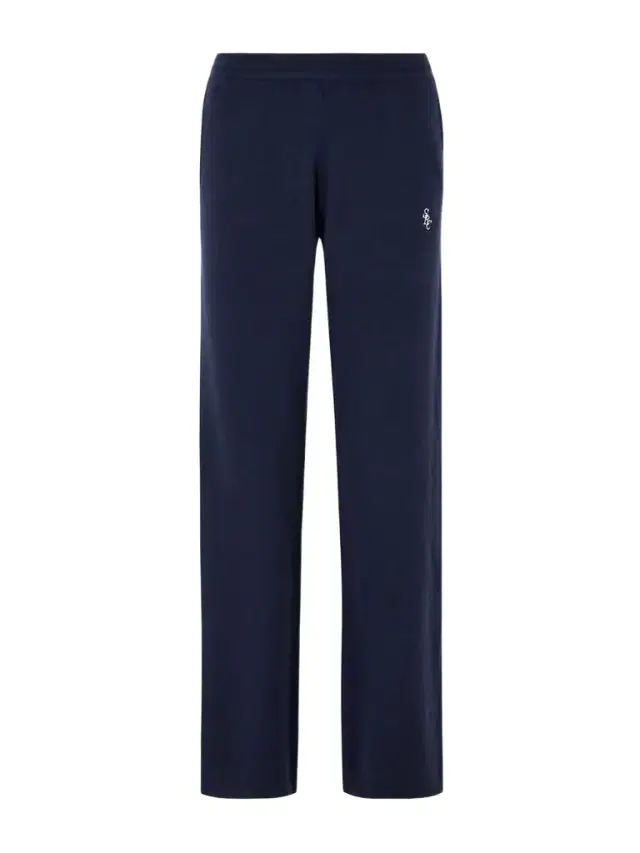 Embroidered Cashmere And Wool-blend Track Pants