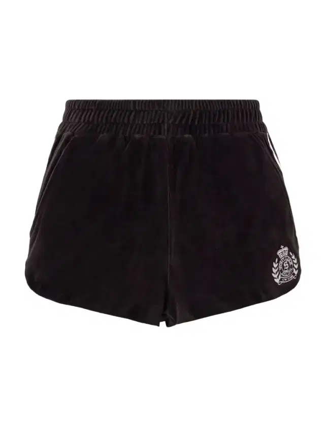Embroidered Cotton-velour Shorts