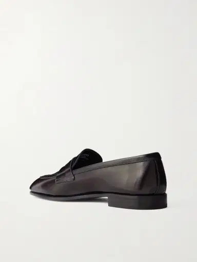 Church's Onyx Perforated Leather Loafers | Thumbnail 3 Church's Onyx Perforated Leather Loafers | Thumbnail 3