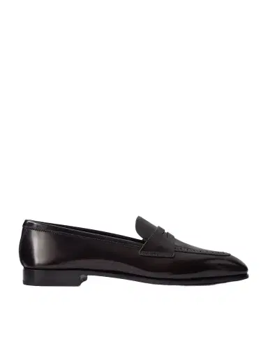 Church's Onyx Perforated Leather Loafers | Thumbnail 1 Church's Onyx Perforated Leather Loafers | Thumbnail 1