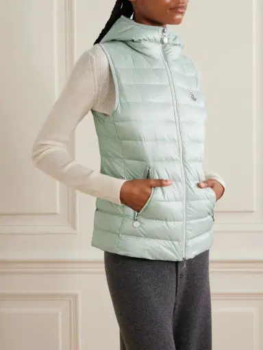 Moncler Glygosse Hooded Quilted Shell Down Vest | Thumbnail 3 Moncler Glygosse Hooded Quilted Shell Down Vest | Thumbnail 3