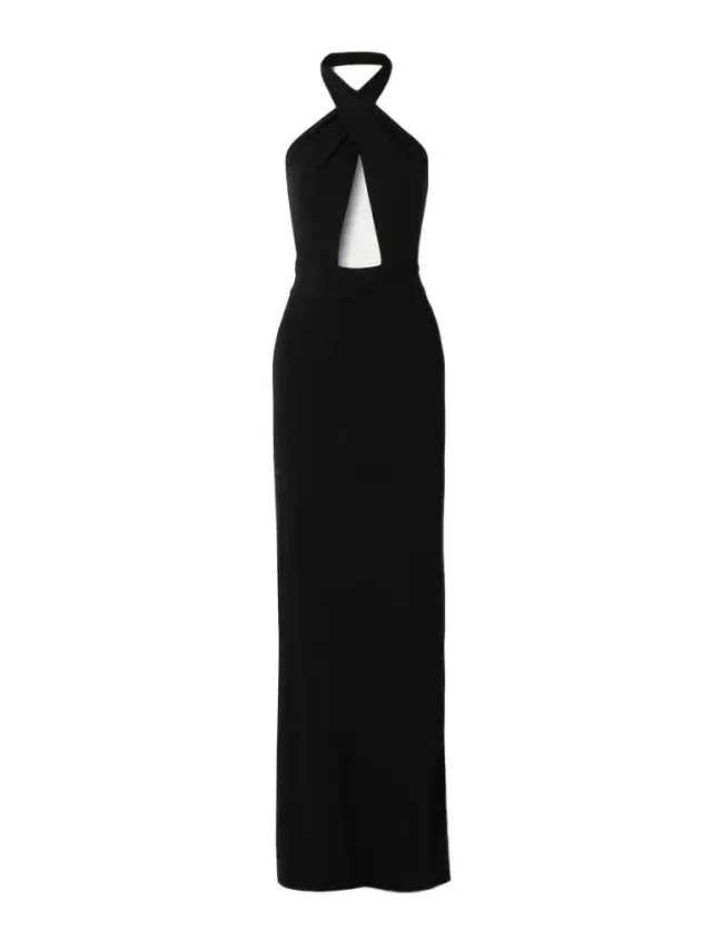 Lita Convertible Jersey Halterneck Gown