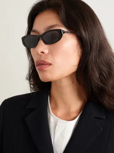DIOR Eyewear D-moon B1i Cat-eye Acetate And Gunmetal-tone Sunglasses | Thumbnail 2