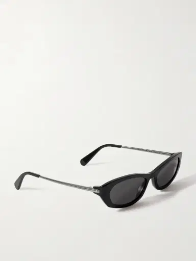 DIOR Eyewear D-moon B1i Cat-eye Acetate And Gunmetal-tone Sunglasses | Thumbnail 3