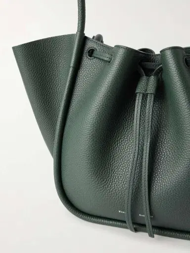Proenza Schouler Large Ruched Textured-leather Tote | Thumbnail 5