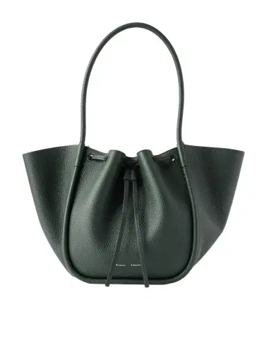 Proenza Schouler Large Ruched Textured-leather Tote | Thumbnail 1