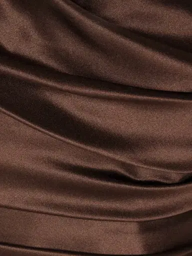 Danielle Frankel Demi Strapless Gathered Silk-satin Bustier | Thumbnail 4 Danielle Frankel Demi Strapless Gathered Silk-satin Bustier | Thumbnail 4